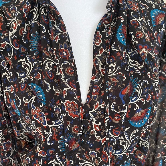 Veronica Beard Jaylene Silk Dress - Picture 3 of 7